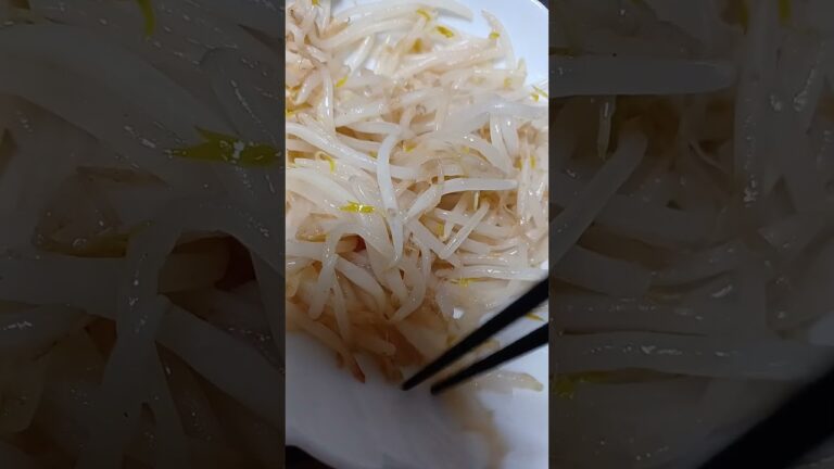 もやしの酢炒め