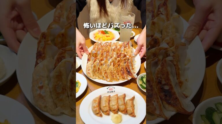 怖いほどバズった餃子食べ放題のお店、アラカルトもバグってた...