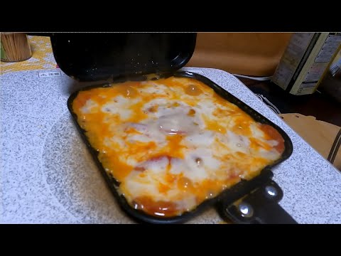 【一人めし】焼きトマト【ホットサンドメーカー】