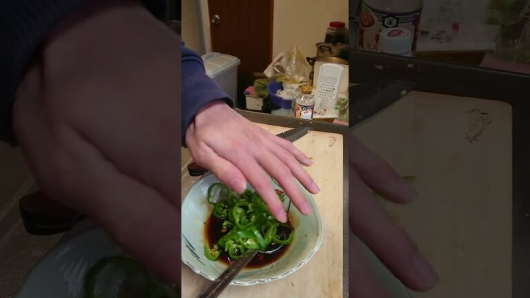 豚の南蛮漬けを作る無職　#田舎暮らし  #無職  #料理男子