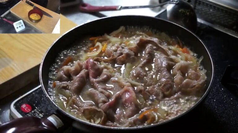 【10分ぐらいで作るおかず】牛丼のアタマ