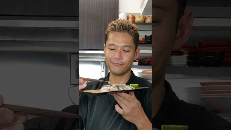 カツオだけじゃない!!【太刀魚の藁焼き】ポテンシャルの高さに脱帽。何しても美味すぎる！