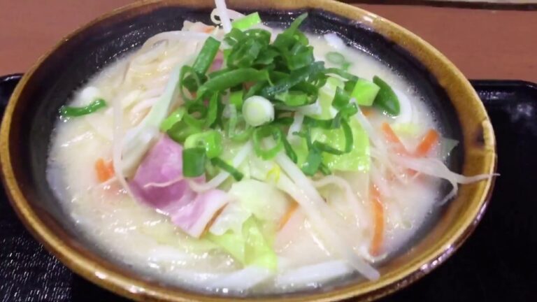 うどん 新しいレシピうまいアレンジ とんこつうどん 珍しい うまそうなうどんの美味しい食べ方 わらごや