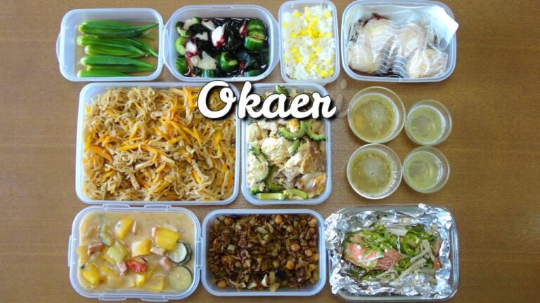 レシピ付/作り置きおかず「1時間で10品」07/31　10 meal preps in 1 hour