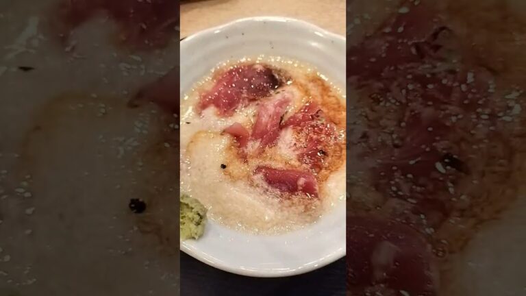 マグロの山かけ