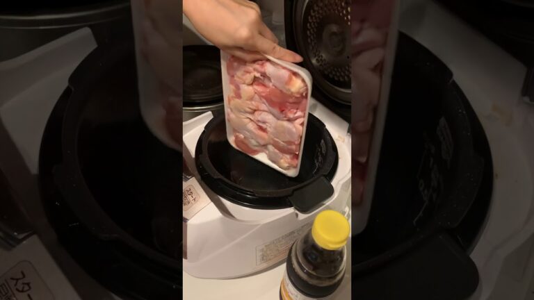 （調理編）手羽元のポン酢煮込み
