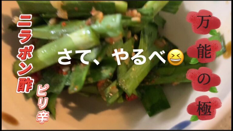 第16回【ピリ辛ニラポン酢極み】 #ニラ #ポン酢 #ニラポン酢 #TomTomKitchen