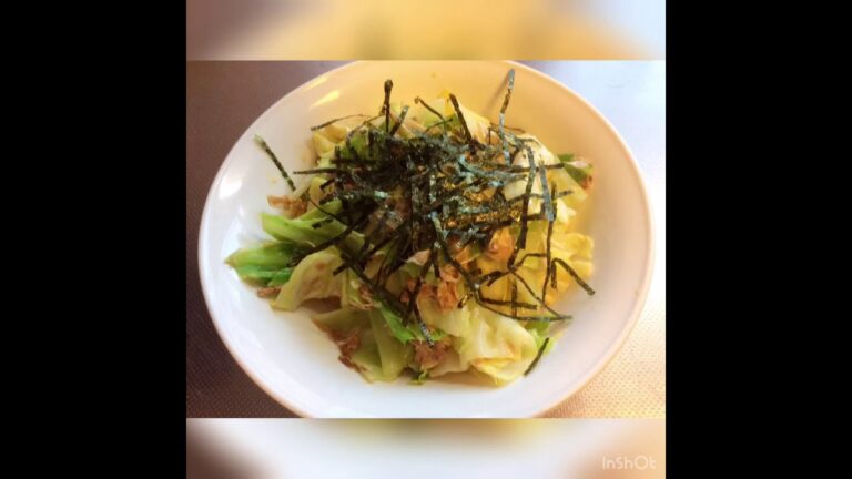 簡単レシピ キャベツのかつおマヨ和え