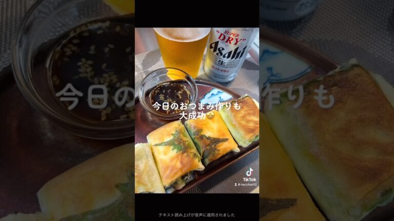 【Tik Tok】豆腐でヘルシー春巻き！ #おつまみ #ヘルシー #沖縄
