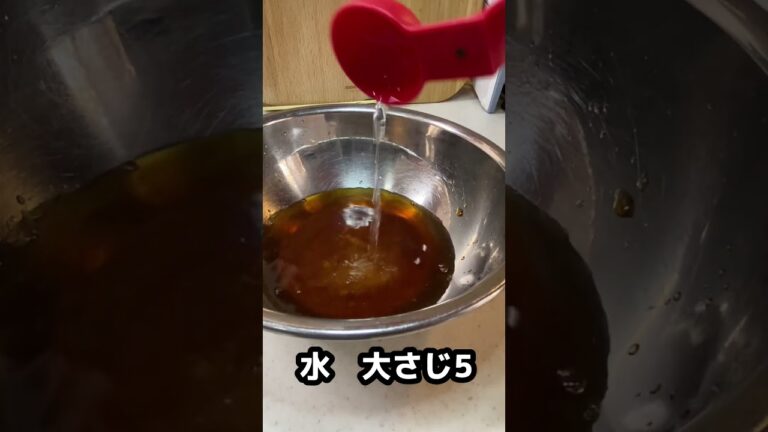 【カニカマ卵あんかけ丼】具材3つ。熱々とろりんあんかけで温まる。 #shorts