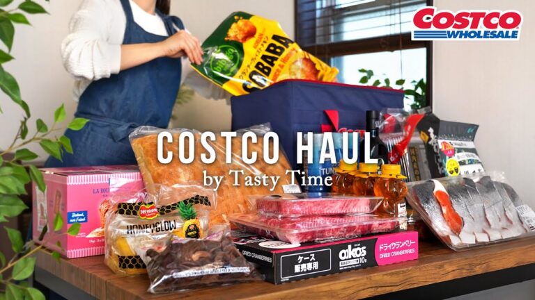 コストコ購入品／1週間分の冷凍弁当作り置きと2日間の朝昼晩ご飯／ふたり暮らしVLOG