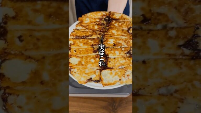 【新体験】翌日臭いが残らない「包まないセロリ焼き餃子」