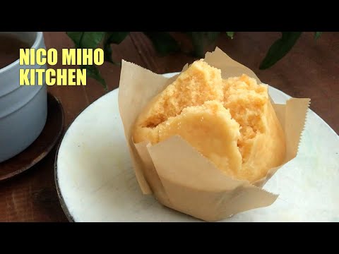 米粉の人参蒸しパン