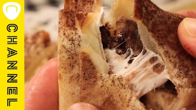 【簡単スイーツ】春巻きの皮で♡マシュマロ入りチョコパイ＊チョコレシピ＊おやつ＊お菓子