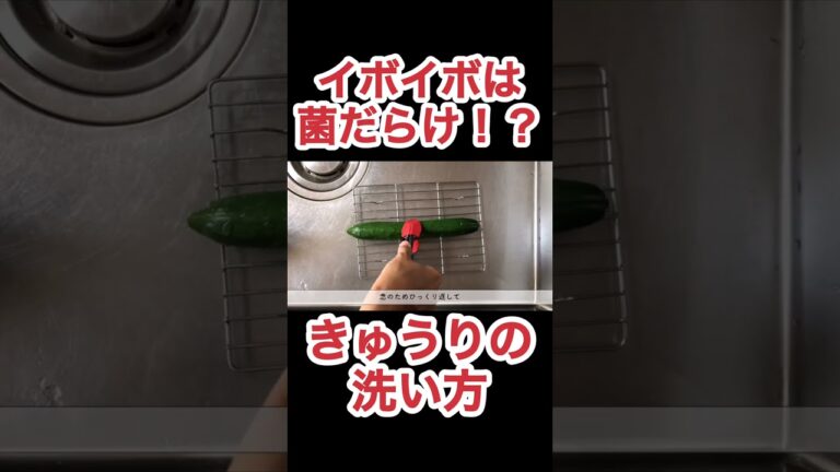 きゅうりの洗い方　N.D.Kitchen