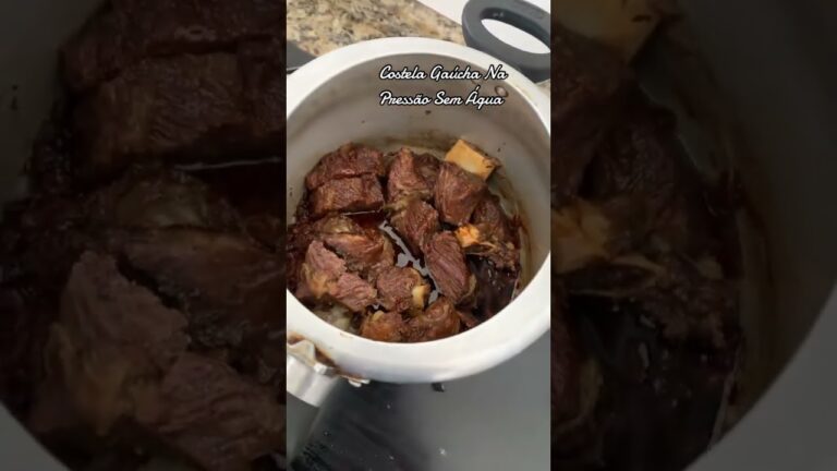 Costela Gaúcha, Na Panela de Pressão #cozinha #comida #carne #delicia #receitas