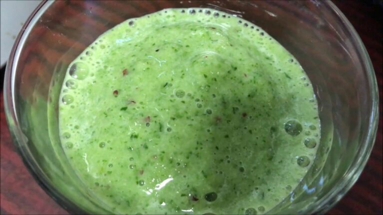 お料理・フルーツグリーンスムージーの作り方