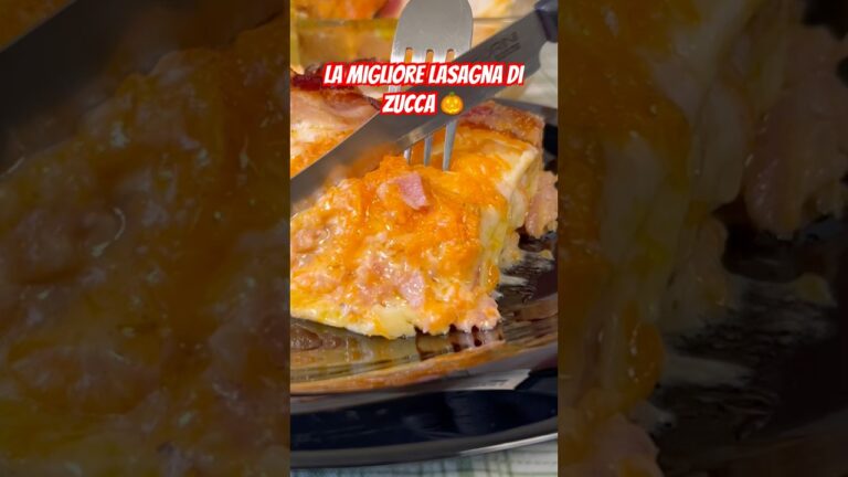 La migliore lasagna di zucca che ho mai mangiato #pasta