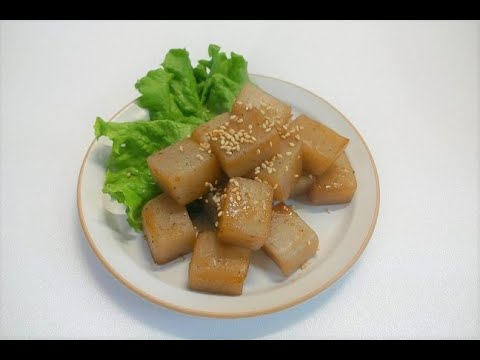 簡単レシピこんにゃくのサイコロステーキ