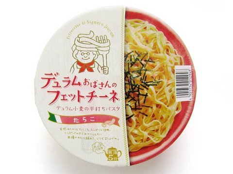 No.4098HD サンヨー食品 デュラムおばさんのフェットチーネ たらこ