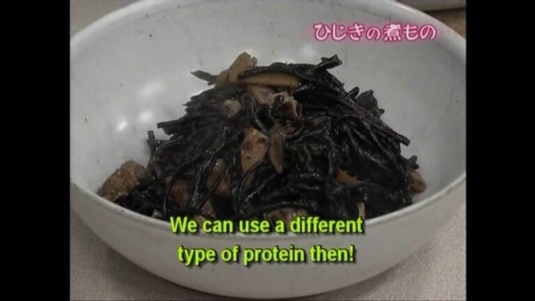 3-Minute Cooking: Simmered Hijiki