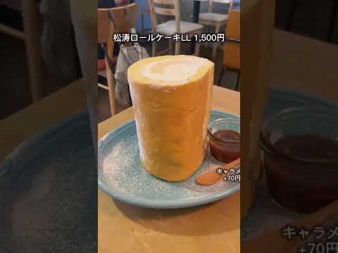 【14cmの高さがある】超巨大なロールケーキ