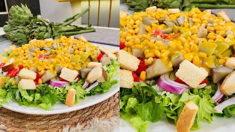 طريقة عمل سلطة الخرشوف | العزومة مع الشيف فاطمة أبو حاتي