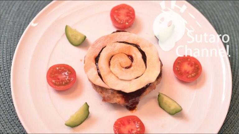 餃子の皮が余ったら...パリパリマッキーハンバーグ（作り方）