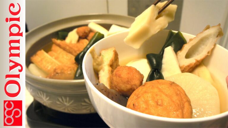 オリンピックの超簡単レシピ　おでんの作り方