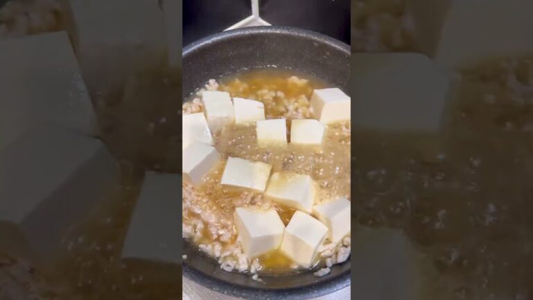 【半年で-10kg】旨塩麻婆豆腐