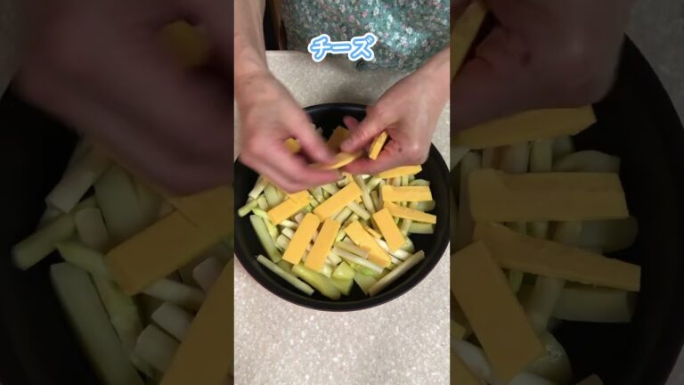 アスパラとじゃがいものオーブン焼き #料理動画 #shorts