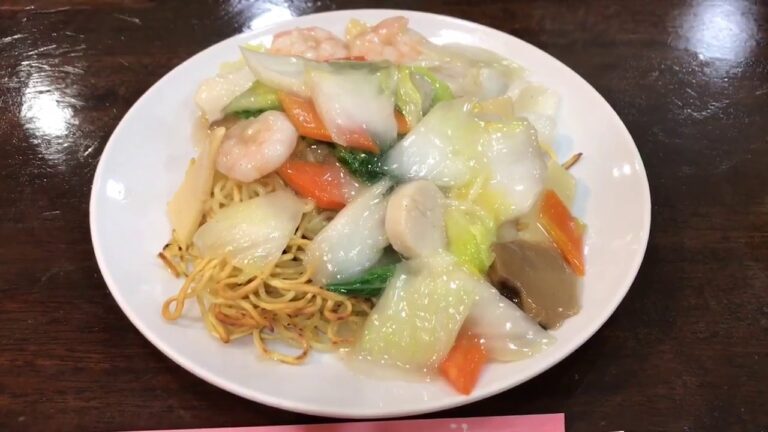 海鮮焼きそば   梅蘭