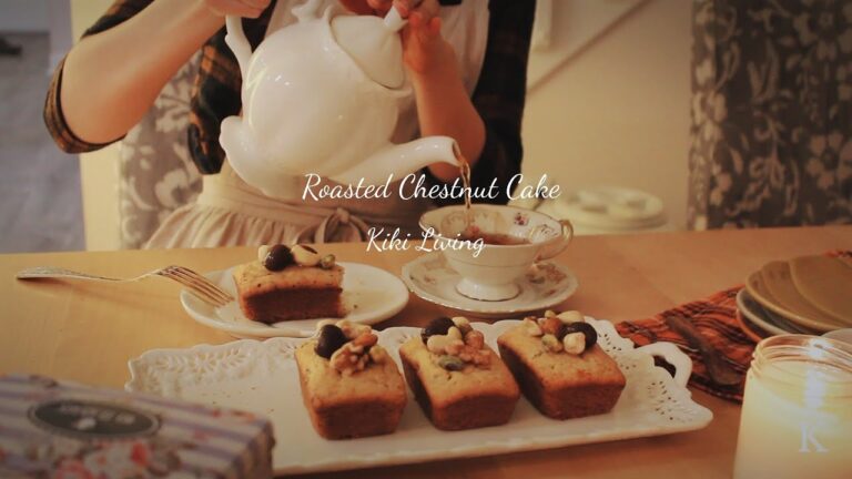 Vlog暮らし｜秋を感じるご飯とおやつ｜栗のパウンドケーキと炊き込みご飯