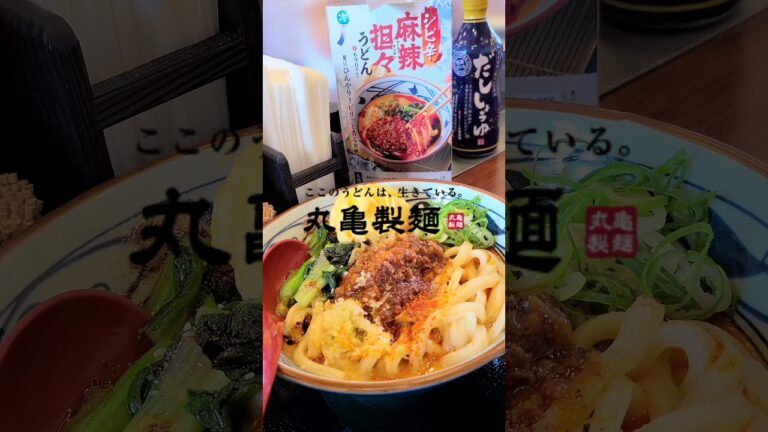 丸亀製麺 シビ辛麻辣担々うどん