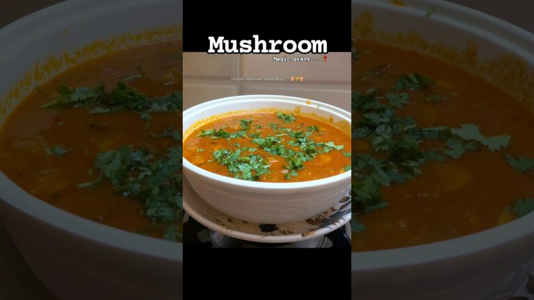 "Ultimate Mushroom Gravy | Best Side Dish for Any Meal!"#MushroomGravy#EasyRecipes#QuickDinner