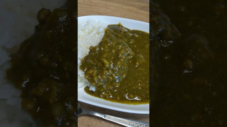 うまっ　 #food #curry #ほうれん草カレー