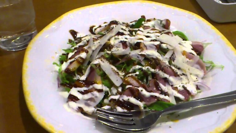 カプリチョーザ　鴨肉のカルパッチョ