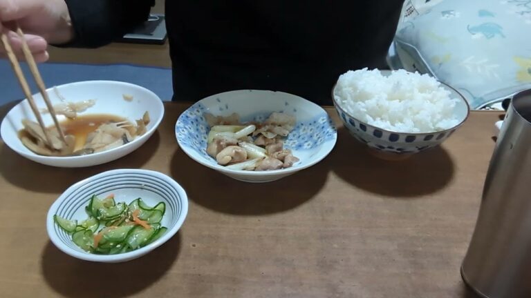 カレイの煮付けにごぼう？ゆうじろうの今日の晩ごはん