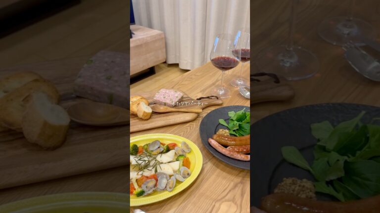 ワンパンアクアパッツァで晩酌タイム🍷✨ #料理 #レシピ #簡単レシピ #おうちバル #おうちビストロ #ワンパンレシピ