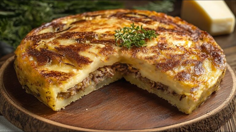 Better Than Any Casserole: Staffed Potato Frittata Recipe! Easy and Incredibly Delicious!