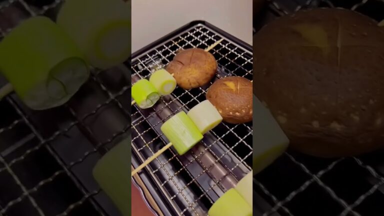 #20 【しいたけの串焼き】