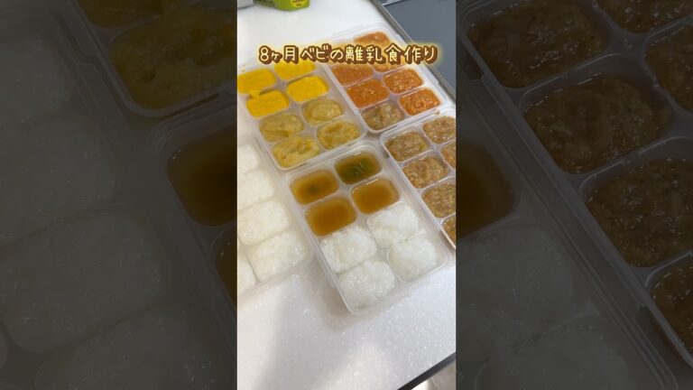 8ヶ月ベビの離乳食作り🍚！ミートソース作ってみた👏　#離乳食  #離乳食レシピ #離乳食ストック #離乳食初期 #離乳食中期 #赤ちゃんのいる生活 #8ヶ月ベビー #作り置き