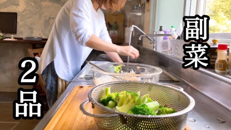 ブロッコリー、春雨を使った簡単ヘルシー副菜2品・ダイエット中の方にも♪