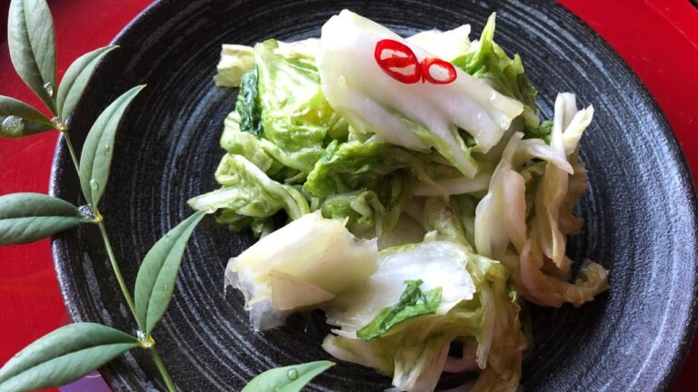 晩酌がススム❗【#白菜の漬物】我が家で人気『ラー油漬け』のレシピ⏰２時間～🌋信州の冬景色