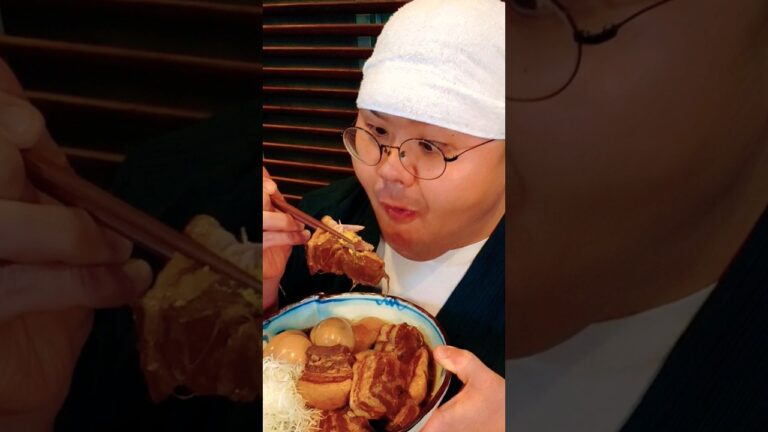 料理人が注文受けたらこんなもの『豚の角煮』