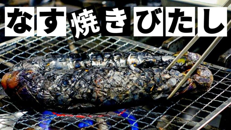 【なす堪能レシピ】まるごと茄子の焼きびたし『香ばしさと、とろける旨さがクセになる』作り置きにも便利