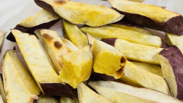 【スティック焼き芋】トースターで簡単💕手を汚さず手軽に食べれる！みんな大好き焼き芋の作り方