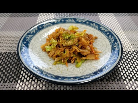 HOKUEI's KITCHEN No.24「切干大根の焼きそば風」