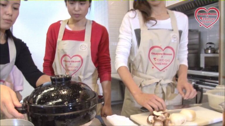 おは奥×東京ガス 「油揚げと大根の炊きこみごはん」ほか料理教室