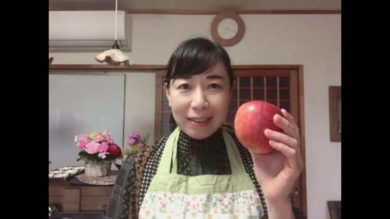 免疫力アップ！体を温めるりんごのコンポート　温活料理教室
